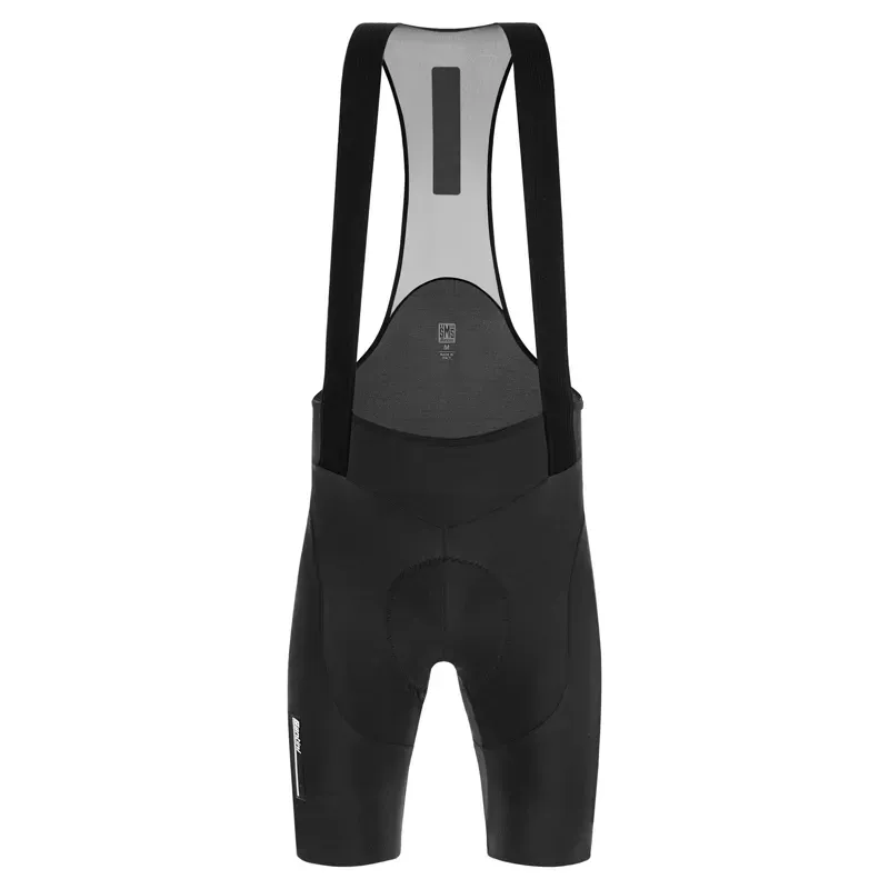 2021 Santini Tono Dinamo C3 Seat Pad Bib Shorts in Black