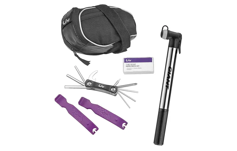 2020 Liv Quick Fix Combo Kit With Mini Pump in Black