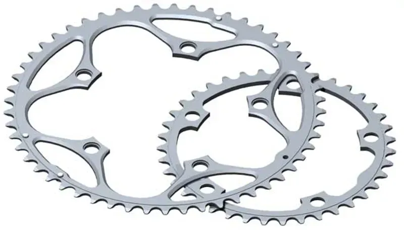Stronglight Type S - 5083 Series 5-Arm Road Silver Chainrings 34T- 44