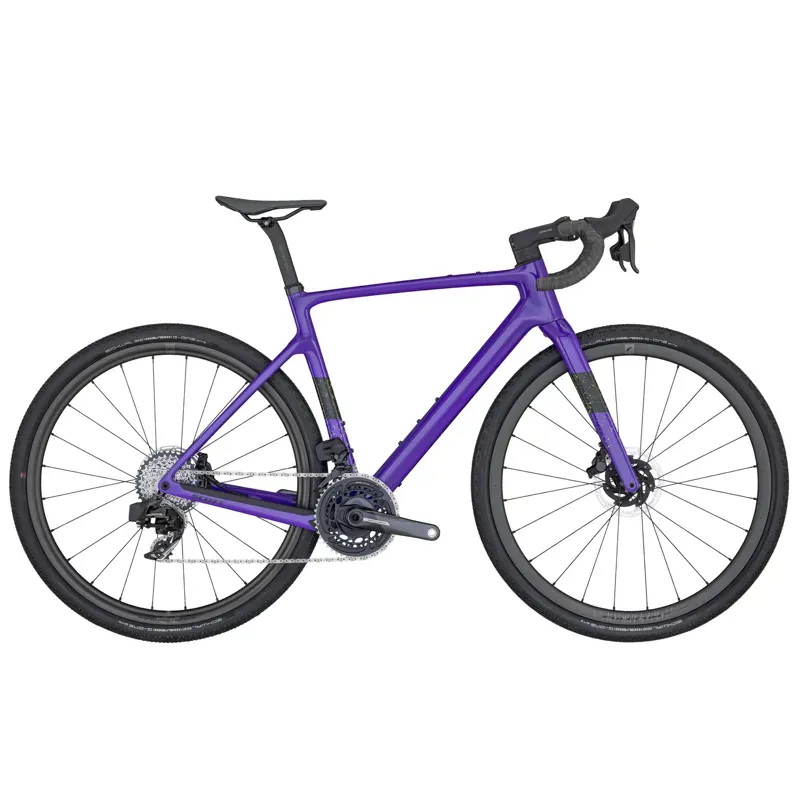 Scott Addict Gravel 10 Bike in Purple