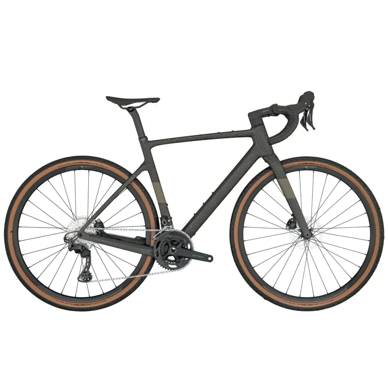 Scott Addict Gravel 40 Bike in Carbon Brown