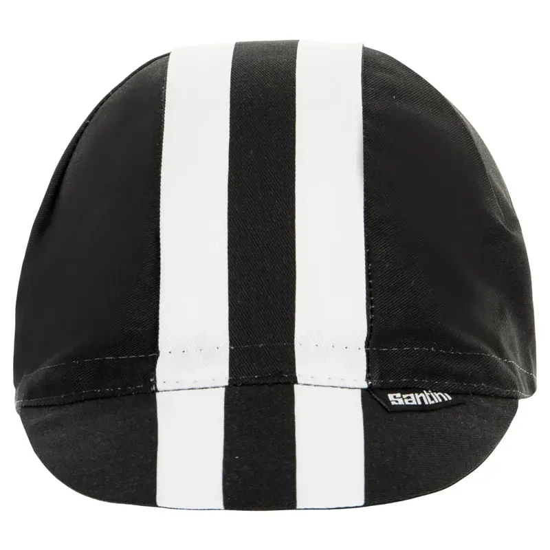 Santini Bengal Cotton Cap in Black