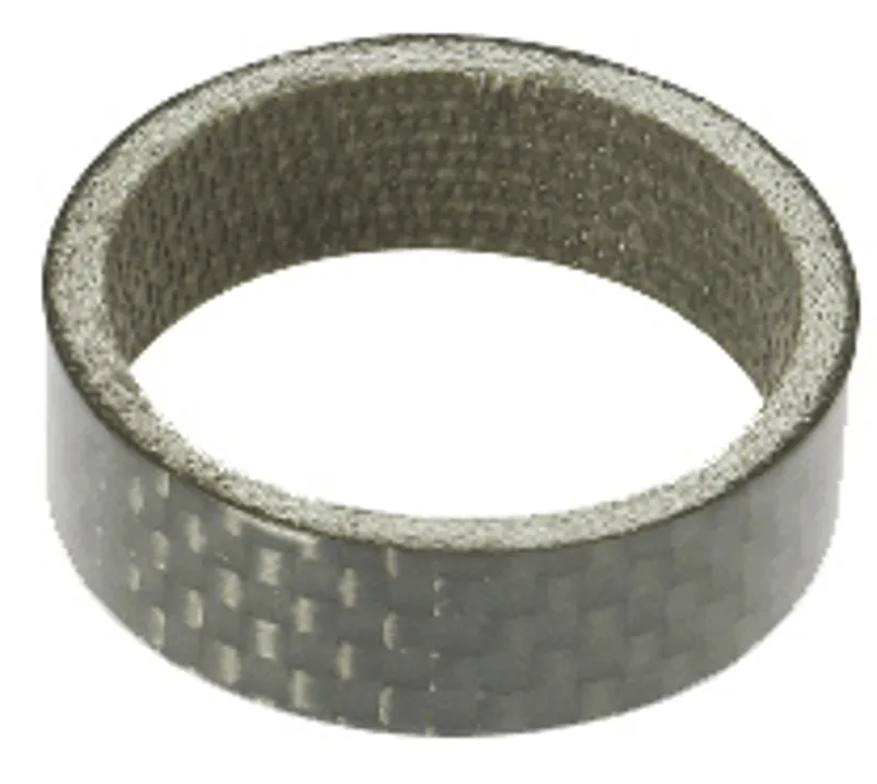 Tange Seiki 1-1/8-inch Carbon Spacers in Black/Carbon