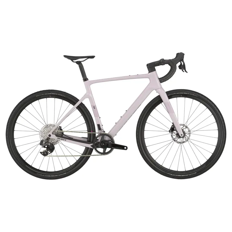 2025 Scott Addict Gravel 30 Bike In Hushed Pink