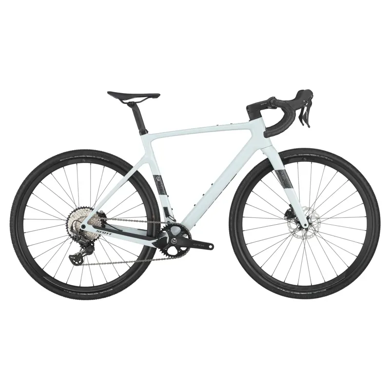 2025 Scott Addict Gravel 40 Bike In Mineral Grey
