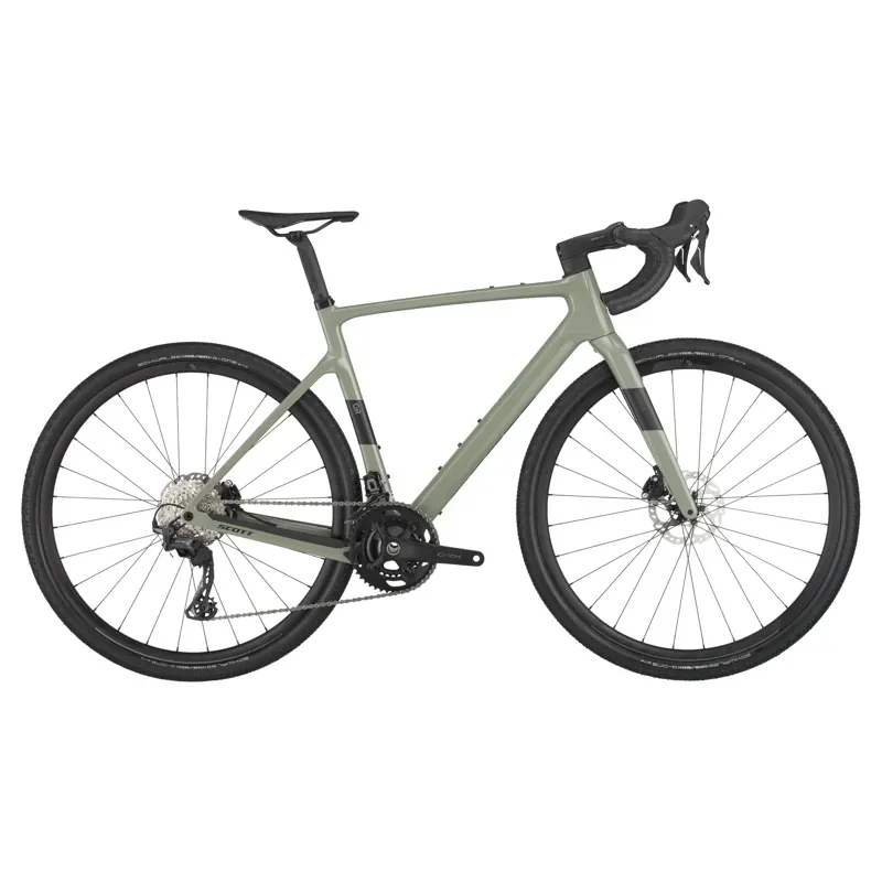 2025 Scott Addict Gravel 50 Bike In Undergrowth Green