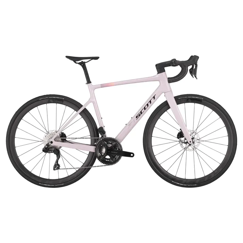 2025 Scott Addict 30 Endurance Road Bike In Hushed Pink
