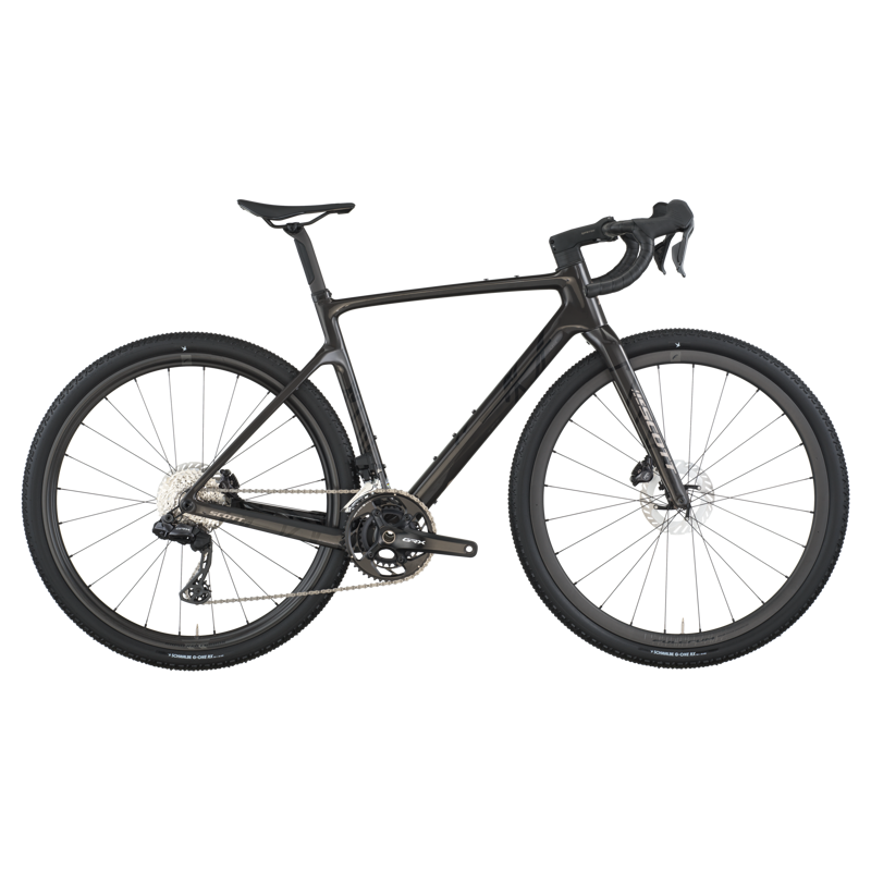 Scott Addict Gravel 15 Bike in Carbon Black