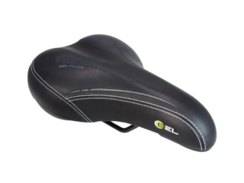DDK NEG Gel Plus Deluxe Gents Saddle in Black