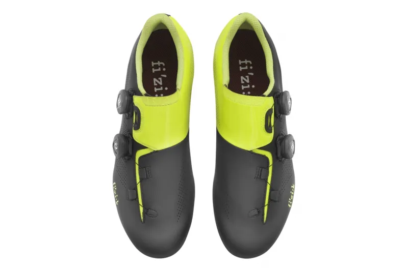 Fizik R3 Aria Road Shoes in Black/Yellow-1