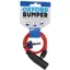 Oxford 6mm X 600mm Bumper Cable Lock in Red