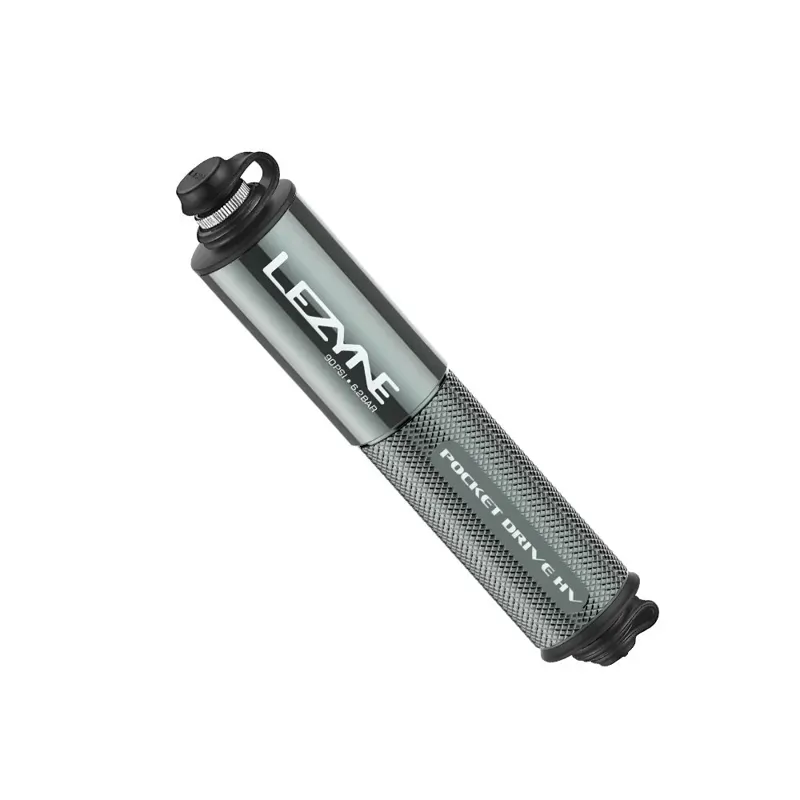 Lezyne Pocket Drive HV Mini Pump in Grey