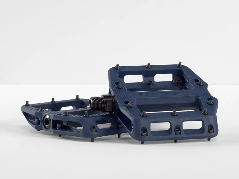 Flat sales pedals blue