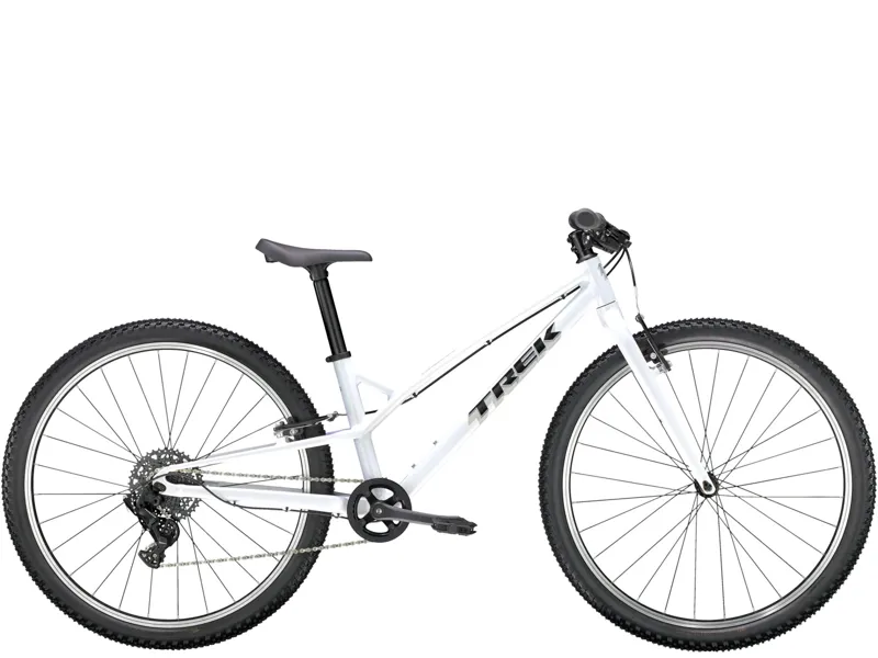 Trek Wahoo 26 Path Kids Bike In White Prismatic -1