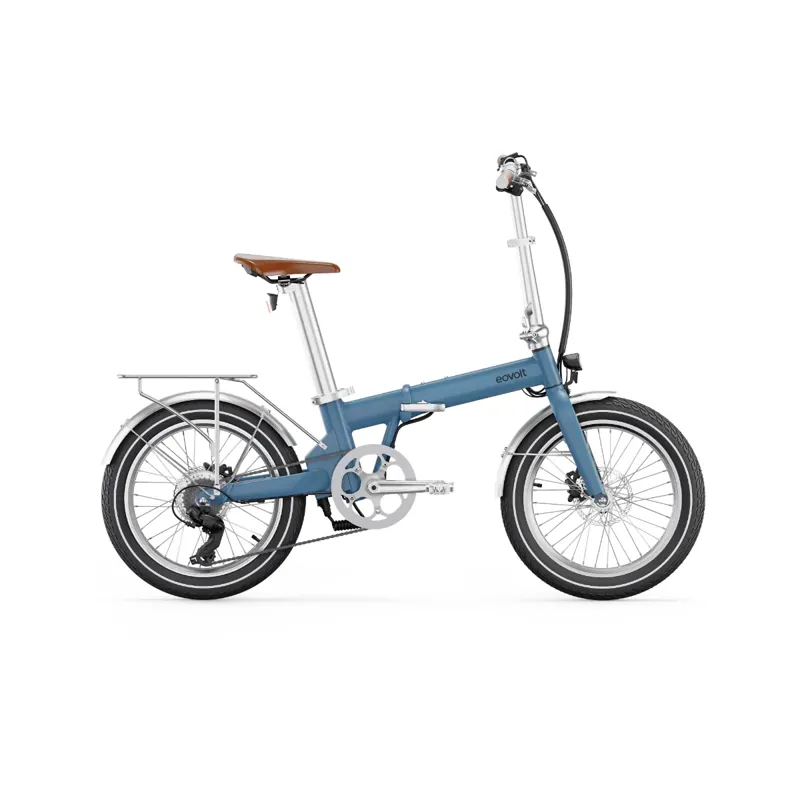 Inactive - Eovolt Afternoon 20 Origins Vintage Folding Electric Bike in Satin Blue