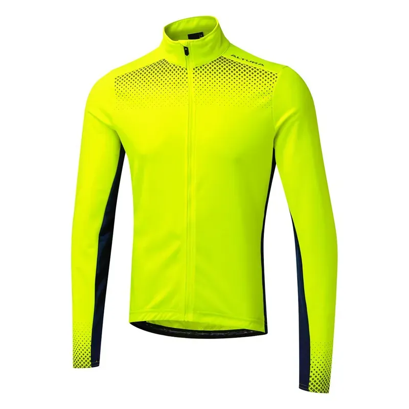 Altura Nightvision Long Sleeve Thermal Jersey in Yellow
