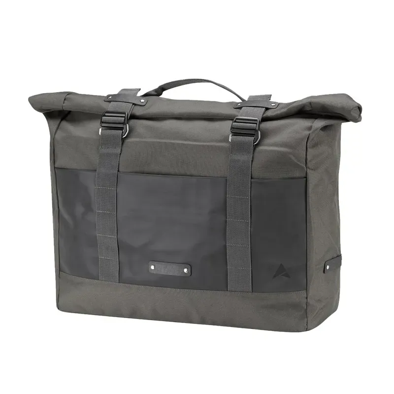 Altura Grid Messenger Bag In Grey
