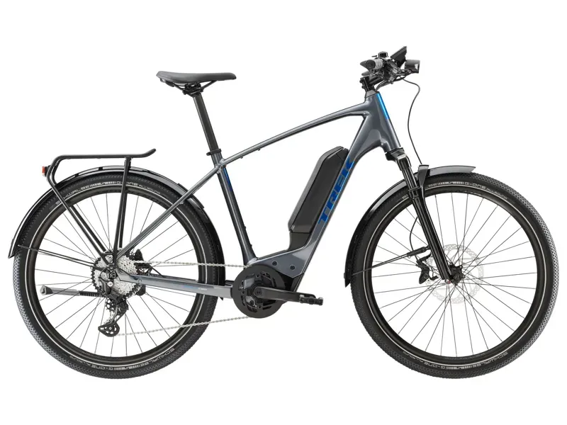 Trek Allant+ 6 545Wh Electric Hybrid Bike in Galactic Grey