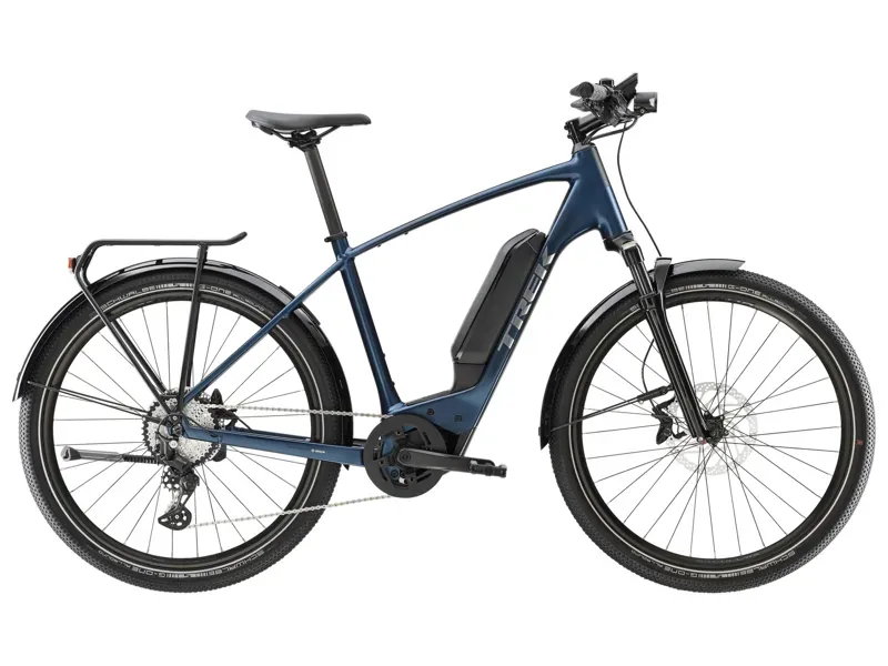 Trek Allant+ 6 400Wh/800Wh Electric Hybrid Bike in Mulsanne Blue
