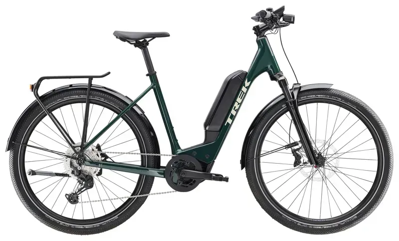Trek Allant+ 6 545Wh Lowstep Electric Hybrid Bike In Juniper
