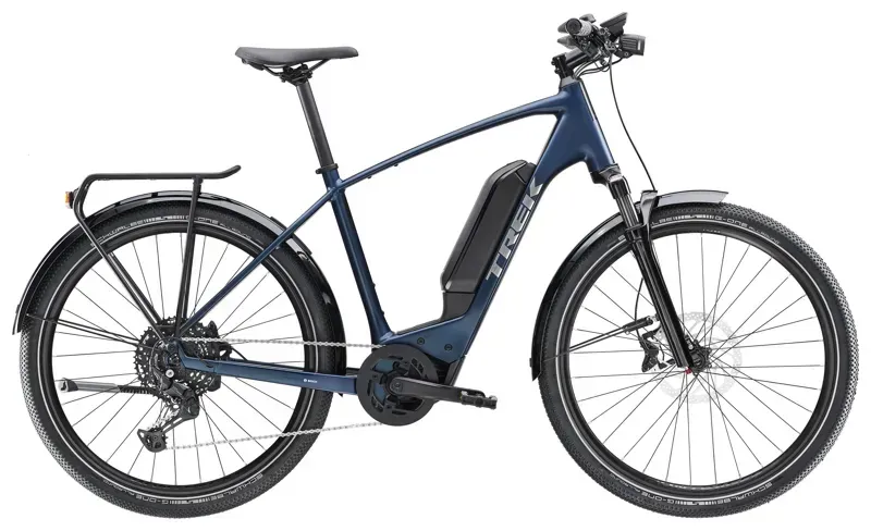 Trek Allant+ 6 545Wh Electric Hybrid Bike In Mulsanne Blue