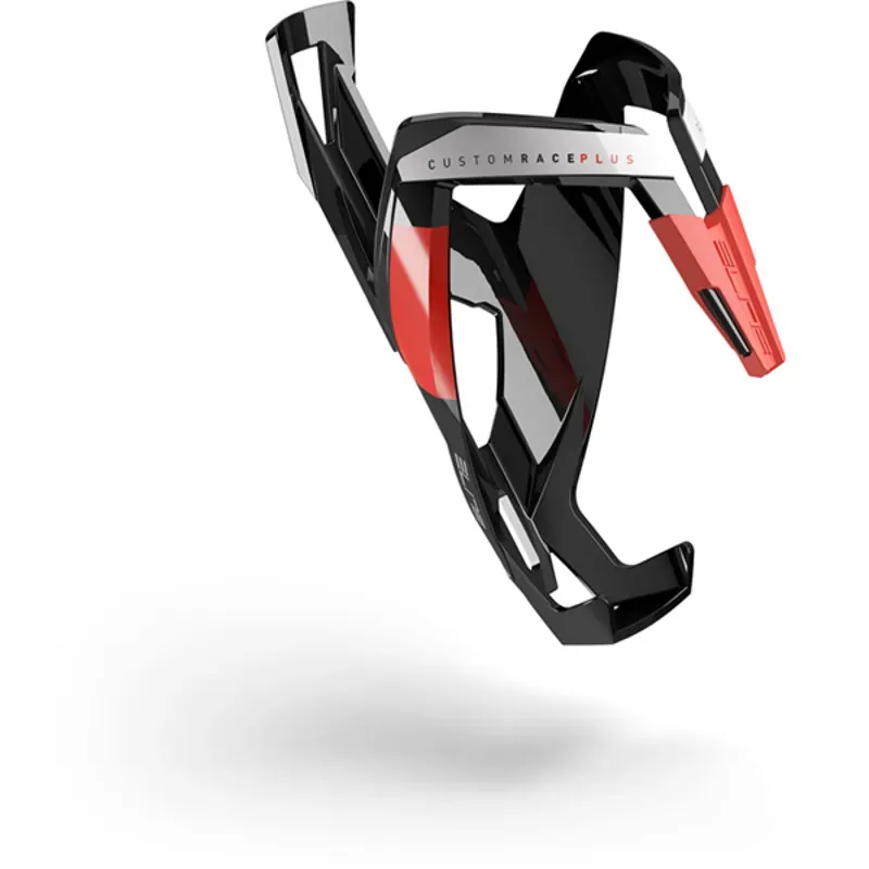 Elite Custom Race Plus Resin Water Bottle Cage In Black