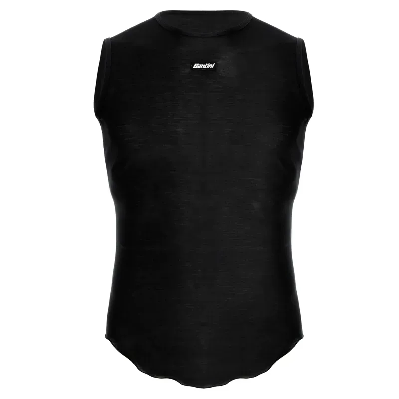 Santini Dry Thermal Balance Sleeveless Base Layer in Black