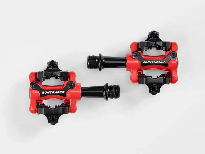 Bontrager Comp SPD Clipless Mountain Bike Pedals in Red