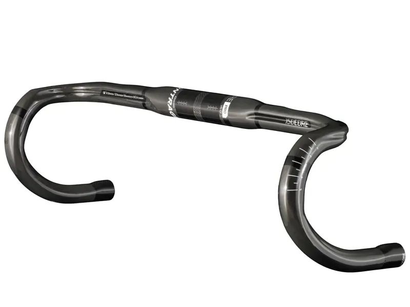 Bontrager Pro IsoCore VR-CF 31.8mm Carbon Road Bike Handlebar in Black