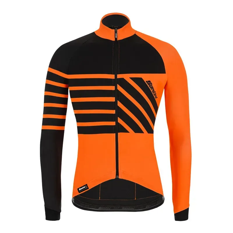 Santini Svolta Mens Jersey in Orange