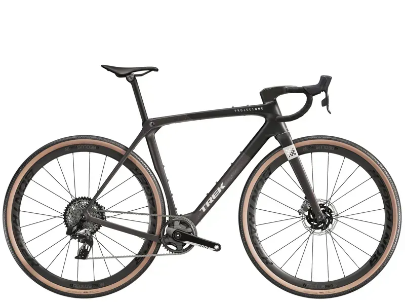 Trek Checkmate SLR 8 AXS Gravel Bike In Matte Trek Black/Matte Deep Smoke