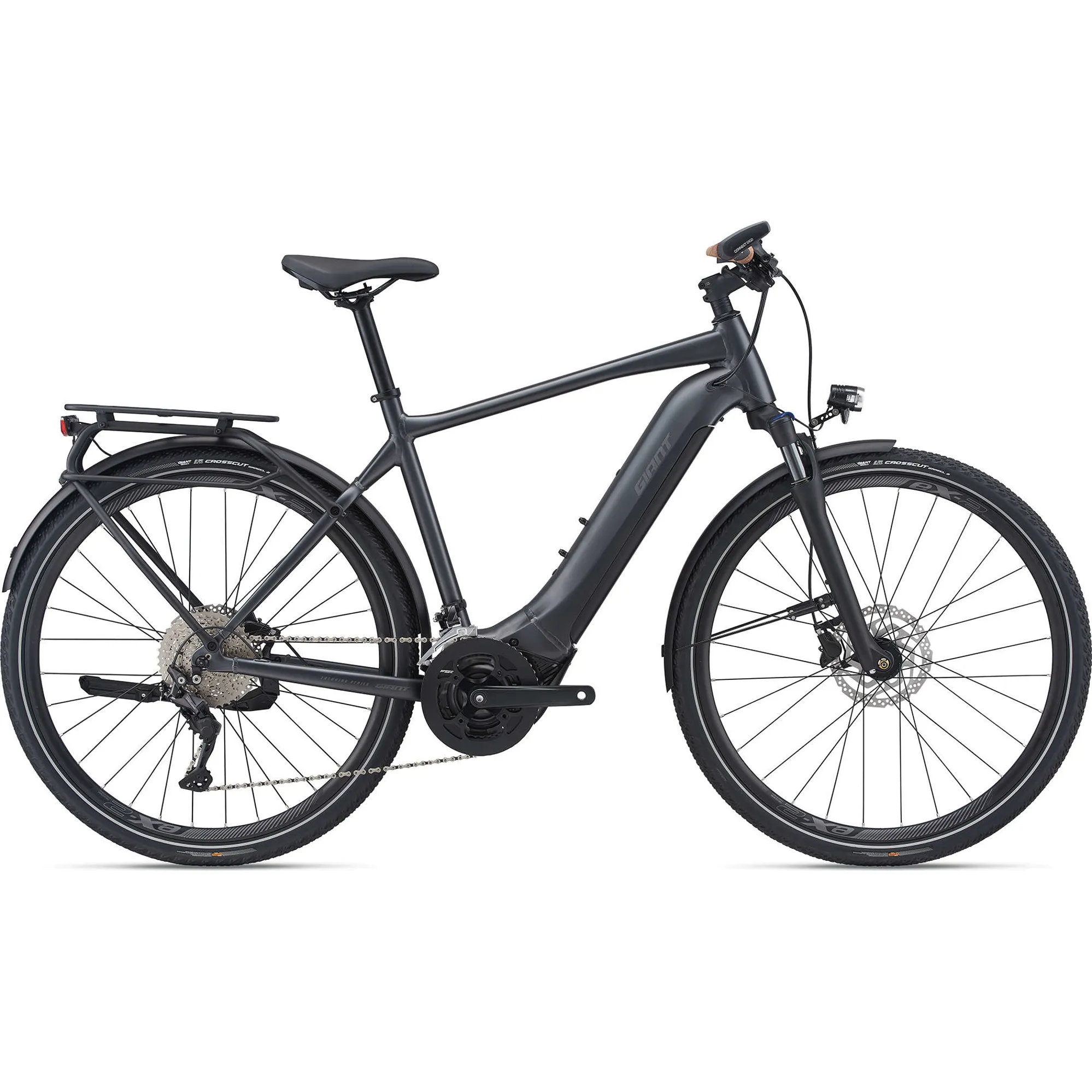 2021 Giant Explore E+ Electric Bike in Black - Main Image