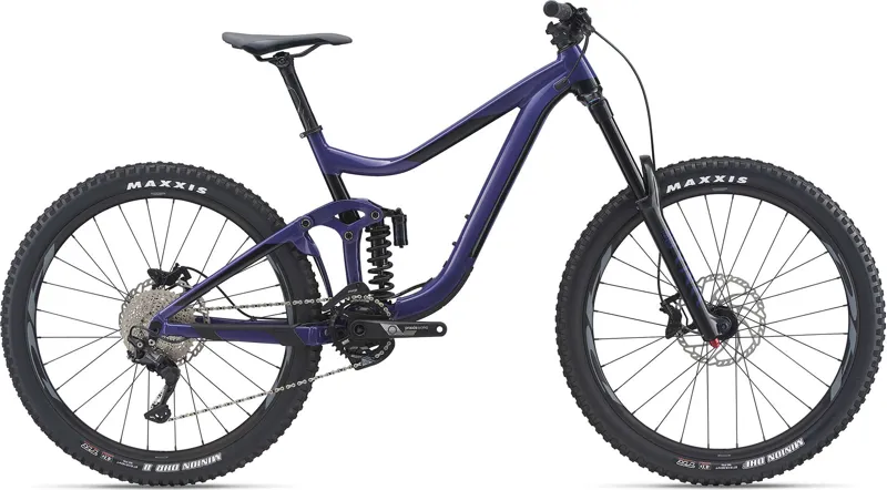 2021 Giant Reign SX Enduro Mountain Bike in Purple