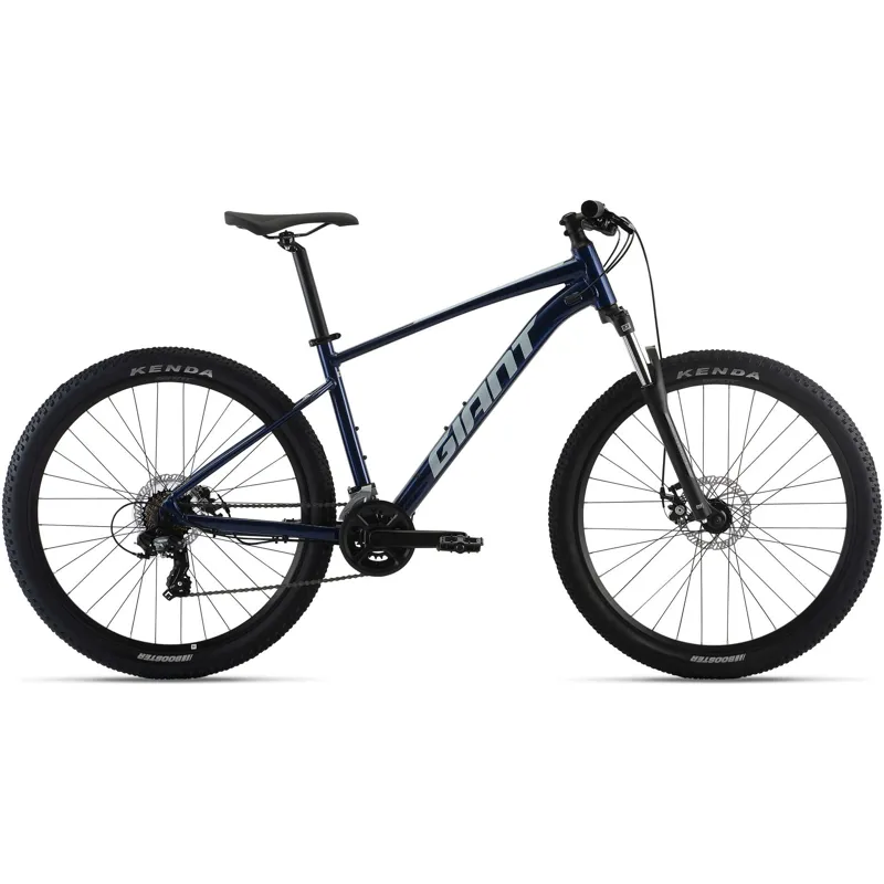 2022 Giant Talon 5 27.5 Mountain Bike in Metallic Navy