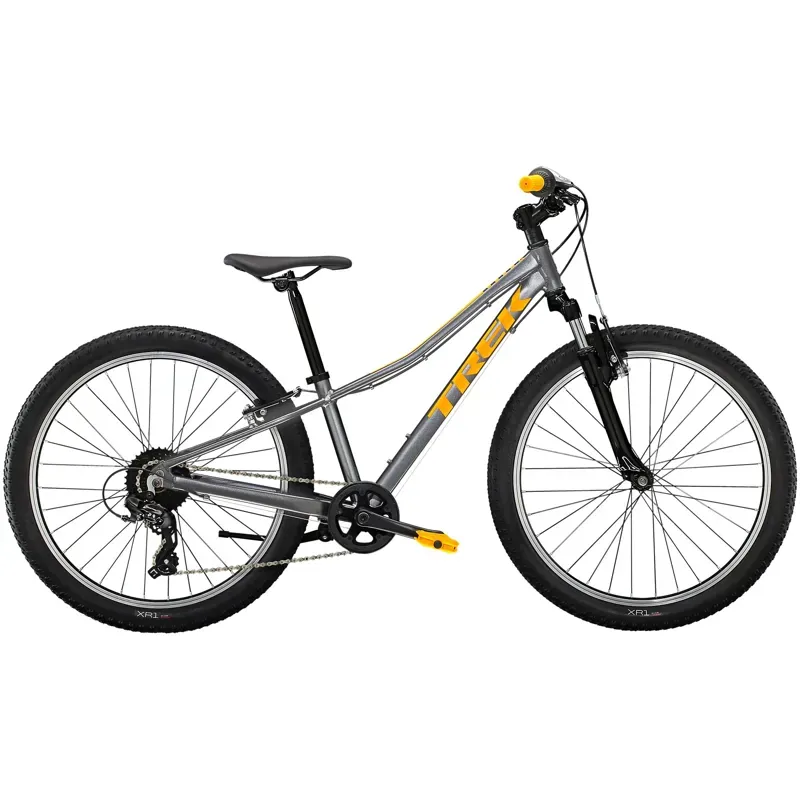 Trek Precaliber 24 8-Speed Suspension Kids Hybrid Bike in Anthracite