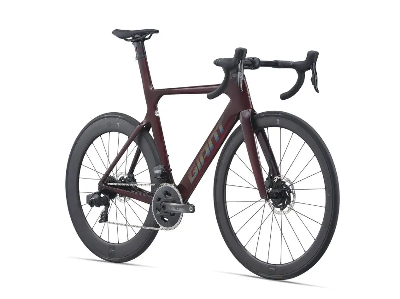 2021 Giant Propel Advanced SL 1 Disc Road Bike in Red
