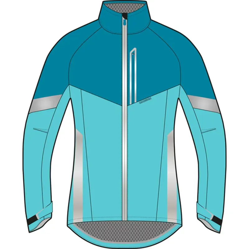 Madison Protec Womens Waterproof Jacket in Blue