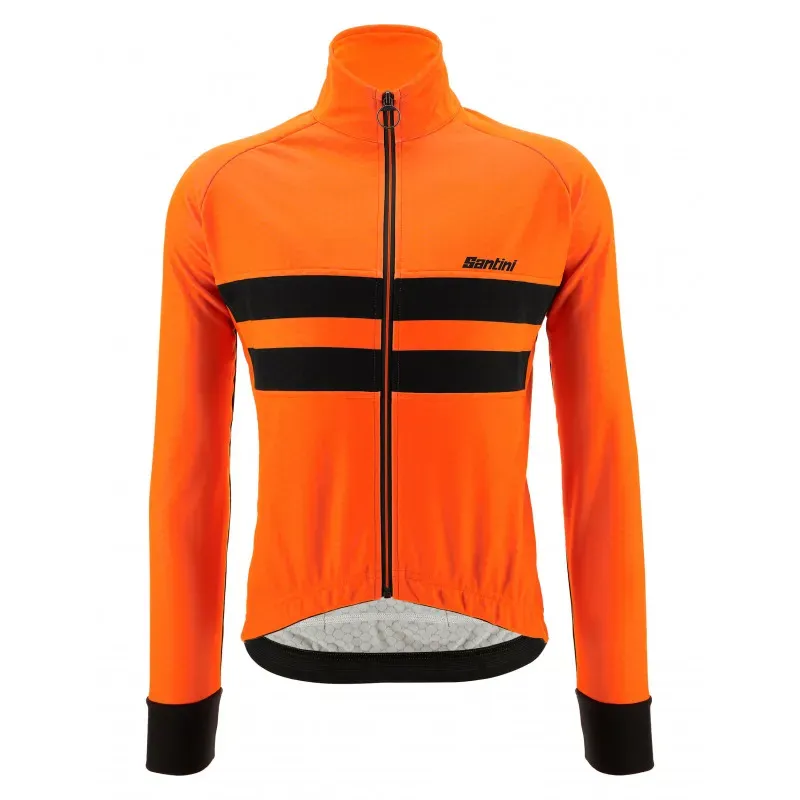 Santini Colore Halo Jacket in Flashy Orange