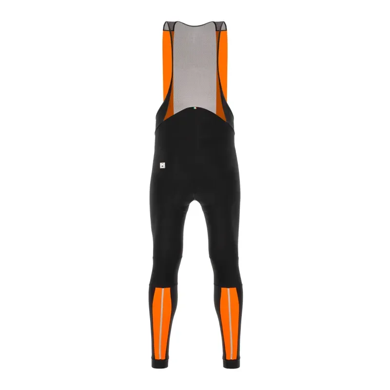 Santini Vega H2O Mens Bibtights in Orange
