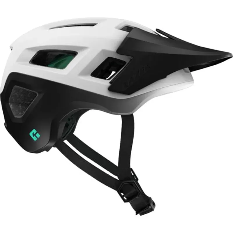 Lazer Coyote KinetiCore Helmet in Black/White