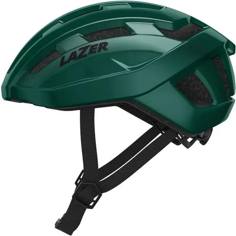 Lazer Tempo KinetiCore Helmet in Dark Green-2