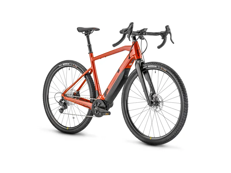 Moustache Dimanche 29.6 500Wh Electric Gravel Bike in Terracotta-1