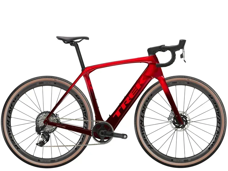 Trek Domane+ SLR 8 AXS Electric Road Bike In Carbon Red Smoke