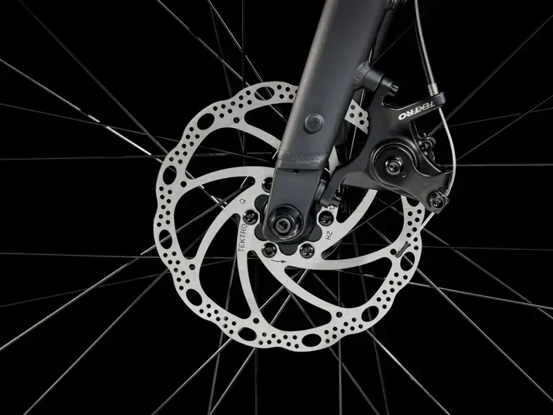 Trek Dual Sport 1 Hybrid Bike in Black Olive-5