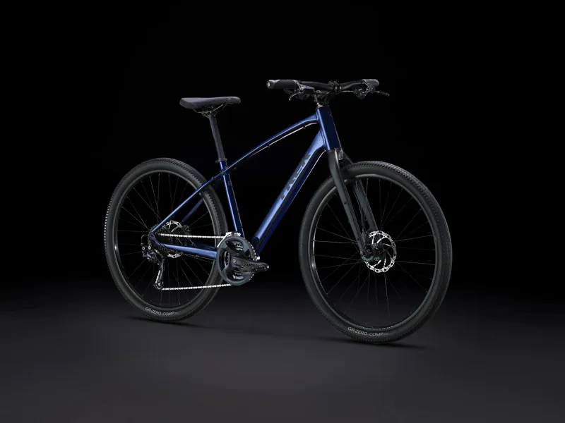Trek Dual Sport 2 Hybrid Bike in Mulsanne Blue-1