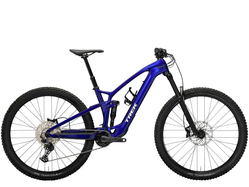 Trek Fuel Exe 9.5 Deore 360Wh E-Mountain Bike in Hex Blue