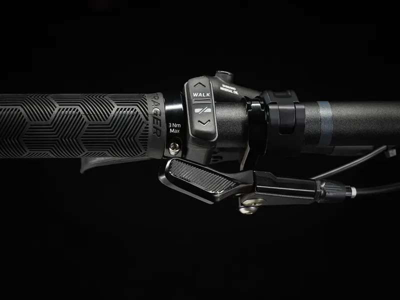 Trek Fuel EXe 9.7 360Wh Electric Mountain Bike in Deep Smoke-1