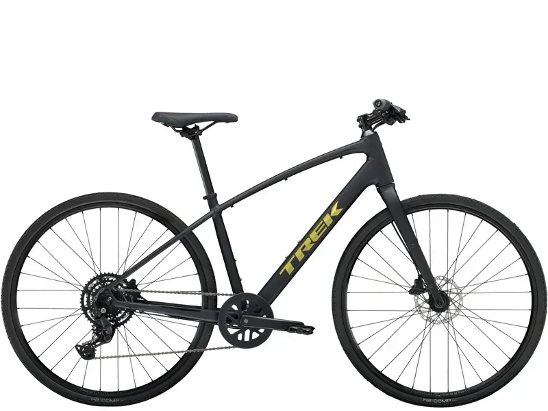 Trek FX 2 Gen 4 Hybrid Bike In Matte Trek Black