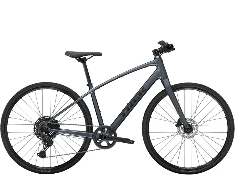 Trek FX 3 Hybrid Bike In Galactic Grey