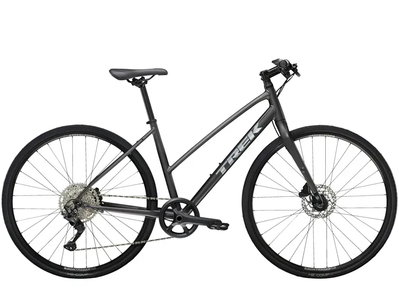 Trek FX 3 Disc Stagger Womens Hybrid Bike in Black